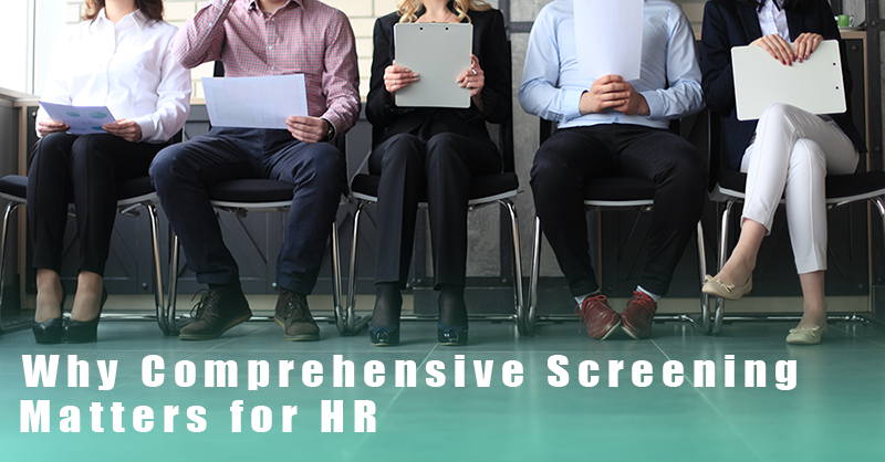 job applicants waiting for screening